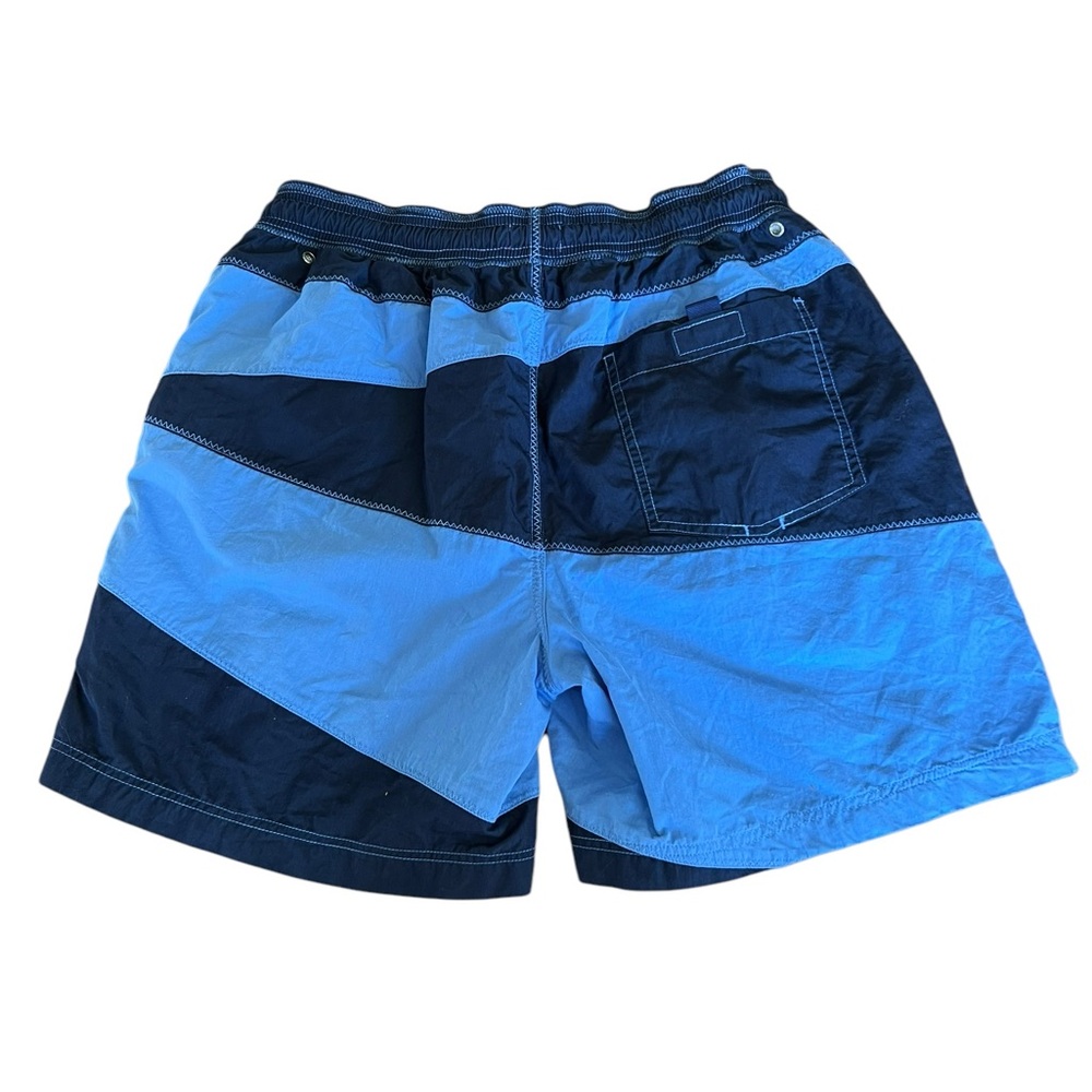 IZOD men’s swim shorts Navy & Blue‎ size medium - Picture 2 of 7